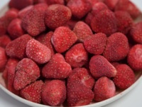 Beste kwaliteit FD aardbeien met suiker, zoete gedroogde vruchten, gezonde, casual, knapperige snacks met lange houdbaarheid