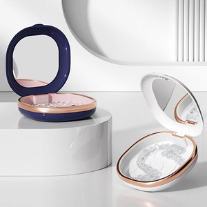 Estuche para Retenedores Dentales, Caja Magnética para Alineadores, Contenedor para Protectores Bucales, Caja de Viaje para Dentaduras Postizas - Product Image 2