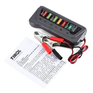 Kfashion-testeur universel de batterie et de <span class=keywords><strong>moto</strong></span>, outil de Diagnostic automobile, 20 V 12V, détection de défaut, testeur d'<span class=keywords><strong>alternateur</strong></span> numérique, réparation automobile - Product Image 4