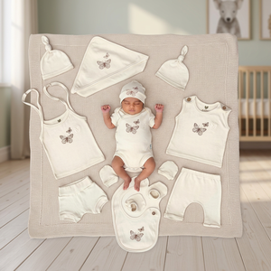 Conjunto de Mamelucos de Primera Calidad para Bebés Recién Nacidos, Mamelucos de Lino y Algodón a Rayas, Transpirables, para Bebés Pequeños - Product Image 3