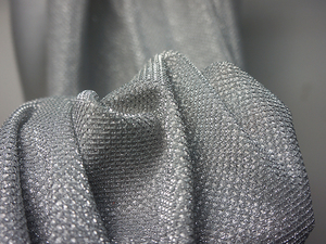 Liên Kết Mới Thiết Kế Bạc Sáng Kim Loại Liên Kết Bóng Vải Cho Dresses - Product Image 6