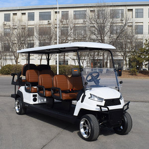 Factory Latest Unique Design Lifted 8 Passenger Hunting Golf Cart 48V/<b>72V</b> Lithium <b>Battery</b> - Product Image 2