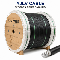 Câble en aluminium basse tension YJLV nu 1*0,5 mm classe C ignifuge pour appareils électroménagers et câblage automobile