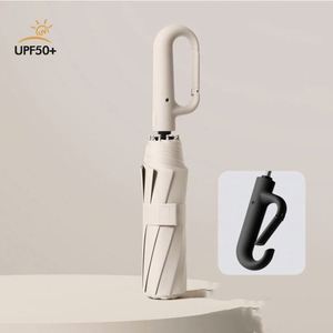 20 Ribs Travel Inverted With Ring Buckle Portable 49 Inch Large Strong <b>Windproof</b> <b>Umbrellas</b> Rain Sun Uv <b>Umbrella</b> Gift - Product Image 3