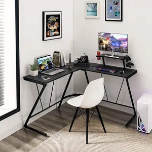 2022新品热卖弧形现代办公书房写字台木制集成电脑桌