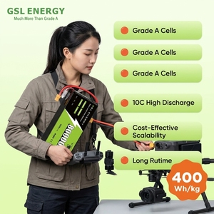 Batterie lithium-ion semi-solide GSL ENERGY 51,8 V 80 Ah 4144 Wh avec cellules de grade A 10C pour drones FPV, agriculture et <span class=keywords><strong>logistique</strong></span> - Product Image 1