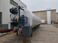 Réservoir d'asphalte à grande capacité, alimenté au carburant, pour les applications de construction routière