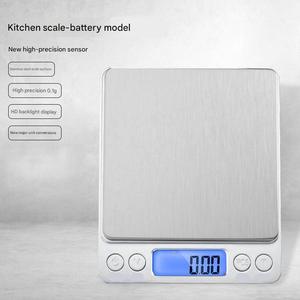 مقياس رقمي للمطبخ 3 ، 2 ، 1 ، وزن بالميزان ، مقياس وزن المطبخ ، مجوهرات ذكية ، قهوة ذهبية ، ميزان مطبخ كهربائي - Product Image 4