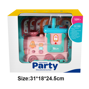 Juguetes Educativos Cognitivos Lucky Toys, <span class=keywords><strong>Tren</strong></span> Musical Multifuncional 24 en 1 con Tarjetas de Aprendizaje y Simulación de Sonidos de Animales - Product Image 4