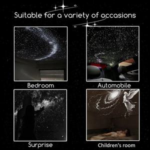 Luz Ambiental LED de Proyección de Luna y Tierra para Techo, USB, ABS, Luz Nocturna Estrellada, Decoración para Fiestas, <span class=keywords><strong>Proyector</strong></span> Romántico de Saturno y Galaxia - Product Image 4