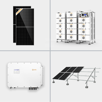 Système de stockage d'énergie solaire commercial Sunroko 75Kw 80Kw 100Kw 120Kw 125Kw Système solaire hybride triphasé
