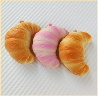 PU rebond lent Simulation nourriture pain Squishy jouet pour enfants doux parfumé presser jouet accessoires de tir pour le soulagement du Stress