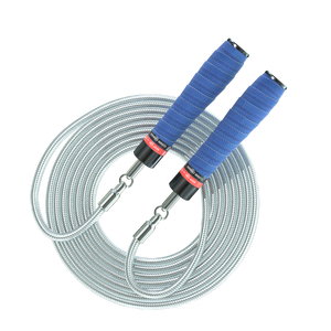 2023 नई रिलीज-टांगल-मुक्त बॉल असर वाली रस्सी के साथ कूदना और एल्यूमीनियम हैंडल बैटल रस्सियों - Product Image 1