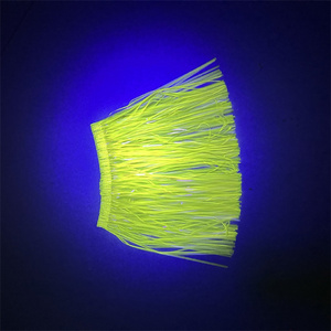 Venta superior Neon Glow Foil Fringe Falda 80s 90s Outfit Glow in the Dark Party Supplies para decoraciones <span class=keywords><strong>de</strong></span> fiesta <span class=keywords><strong>de</strong></span> neón Halloween - Product Image 5