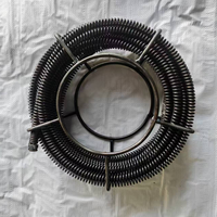 Déboucheur de canalisations à tige flexible Mai Xin, bobine en acier à ressort, capacité de charge de 25 lb, longueur extensible de 3 à 18 m