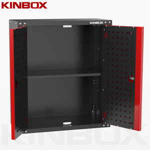 Kinbox Garage <b>Unit</b> 2-Door <b>Storage</b> Cabinet Tools Box Fixed to <b>Wall</b> for Home Garage DIY 20WC26201 2-Door Tool Boxes fo - Product Image 3