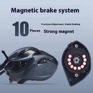 <span class=keywords><strong>Moulinet</strong></span> Baitcasting Personnalisable 7.2:1 Haute Qualité, Lancer Fluide Longue Portée pour Mer et Eau Douce, en Métal Durable - Product Image 4