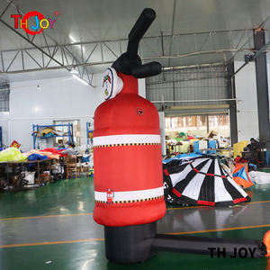 EyeCatching 20ft modèle d'<span class=keywords><strong>extincteur</strong></span> <span class=keywords><strong>gonflable</strong></span> géant avec livraison aérienne gratuite accessoire de publicité de haute qualité pour les événements - Product Image 4