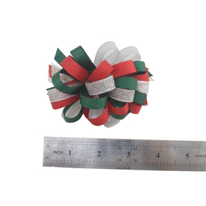 3.5 ''boucles bouffantes pinces à <span class=keywords><strong>cheveux</strong></span> pour fille Toddle Swe <span class=keywords><strong>neige</strong></span> fil Korker bébé <span class=keywords><strong>cheveux</strong></span> accessoires argent ruban <span class=keywords><strong>cheveux</strong></span> arcs - Product Image 5