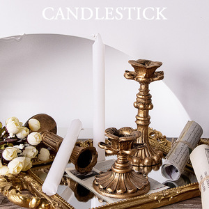 Porte-bougie élégant en <span class=keywords><strong>or</strong></span> à longue durée de vie, grand et haut, pour la décoration de mariage - Product Image 5