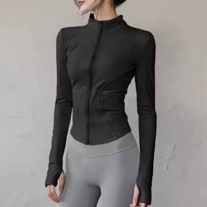 Chaqueta de Mujer al por Mayor con Color y Logotipo Personalizados, Chaqueta de Mujer de Manga Larga con Cremallera para Exteriores, de Alta Calidad y Talla Grande - Product Image 5