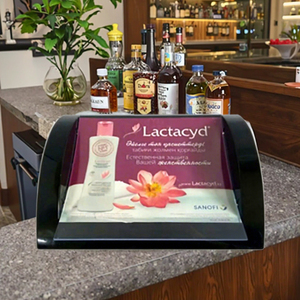 ประเทศจีนที่มีน้ำหนักเบาและทนทานตารางพลาสติกใสถาดเงิน - Product Image 6