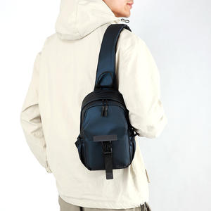 Sac de poitrine Ceiv Ki pour homme, grande capacité, léger, sac bandoulière pour tenues quotidiennes, printemps 2025, bleu - Product Image 1