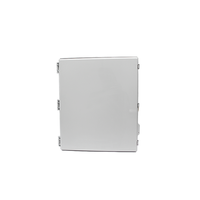 Boîtier en plastique ABS IP67 étanche gris, personnalisable, pour panneau de commande, boîte de distribution, facile à assembler