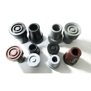 Tùy chỉnh EPDM vòng tròn phẳng cao su chân Nạng mẹo cao su thiên nhiên đúc bao gồm 19 22 36 Gậy Đi Bộ gậy 19 22 36" - Product Image 1