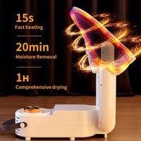 Secador de Zapatos Eléctrico Portátil Inteligente, Calentador, Desodorizador, Deshumidificador, Calentador de Pies para el Hogar, Secador de Guantes y Botas para Invierno, Conveniente