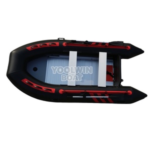 300cm Lichtgewicht Duurzame PVC <span class=keywords><strong>Aluminium</strong></span> Buis 3-Persoons Opblaasbare Visboot voor Driften, Offshore Cruisen & Meren Verkennen - Product Image 1