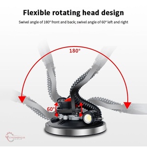 Machine à meuler industrielle sans balais 900W, prix bas, type disque circulaire, vitesse réglable, ponceuse ultra-légère pour la décoration de la maison - Product Image 3