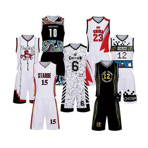 Camiseta de Baloncesto Personalizada de Poliéster Sublimado con Bordado Tackle Twill Estilo Retro <span class=keywords><strong>Tune</strong></span> <span class=keywords><strong>Squad</strong></span> - Product Image 4