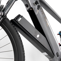 Vélo Électrique à Assistance Électrique EM10 en Fibre de Carbone, VTT à Suspension Arrière avec Moteur Central, Transmission 12 Vitesses, Freins à Disque Doubles, Prêt à l'Exportation