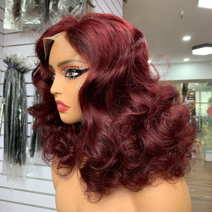 Pelucas Originales de Cabello Humano, Proveedor de Cabello Natural, Peluca con Cierre 5x5 de 14 Pulgadas, Ondas Oceánicas, Super Double Drawn - Product Image 2