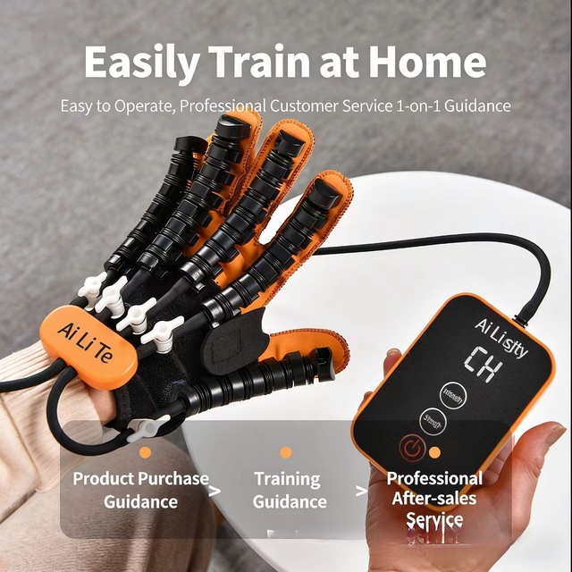 Smart Rehabilitation Robot Glove Trainer