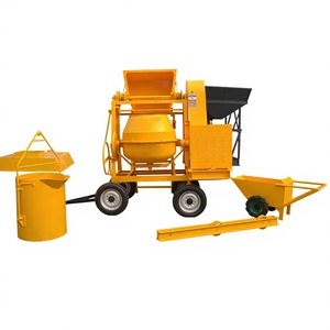 Mezcladora de Concreto Móvil Diésel Eléctrica de Calidad Premium de Vietnam, Maquinaria de Construcción Portátil, Bomba de Motor de Gasolina de 350L 500L - Product Image 2