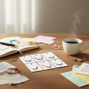 Bracciale con ciondolo a cuore colorato in acciaio inossidabile, fatto a mano, gioielli alla moda, set da 12 pezzi, regalo unisex - Product Image 3