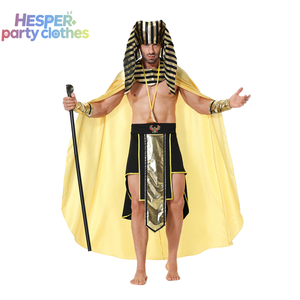 Disfraz de Faraón Egipcio HESPER para Halloween, Ropa de Anime y Películas, Carnaval, Pascua, Juego de Roles, Túnica para Hombre Adulto - Product Image 1