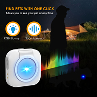 Traceur GPS pour animaux de compagnie et localisateur électronique Collier de repérage sans fil étanche en temps réel pour chien et chat avec moniteur de santé