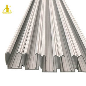 ZHONGLIAN Surco Yeso Pared Seca Plomo Aluminio Perfil  50 mm Anodizado con Almohadilla GB - Product Image 1