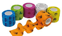 Bande de contention adhésive cohésive de 5 cm à motif imprimé camouflage pour le sport, pour le football, les chaussettes, les poignets, les genoux et les chevilles