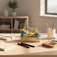 Nouveauté : Calendrier artistique 3D personnalisable pour 2026 et 2027, idéal pour la décoration de bureau