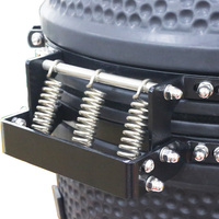 Barbecue Kamado en céramique haut de gamme Big Egg 22 pouces avec logo personnalisé, gril multifonctionnel, plage de température 50F-800F