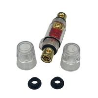 Support de fusible mini ANL 60A AFS 12V/24V en alliage de zinc, haute qualité, neuf, pour performance automobile et audio, garantie 1 an - Vente chaude
