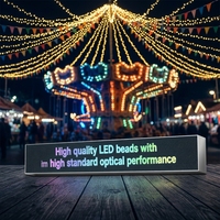 Écran LED promotionnel pour rayonnages de supermarché, signalétique en barre étirable adaptée, protection IP65