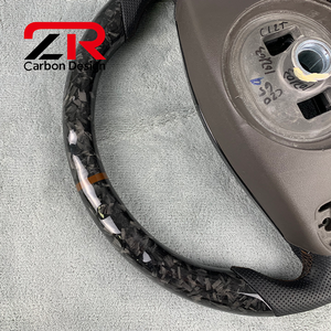 Accessoires de voiture <span class=keywords><strong>Volant</strong></span> en fibre de carbone forgée pour Mercedes-Benz Classe G W463 W166 <span class=keywords><strong>W163</strong></span> W212 W209 W211W219 W463 R230 - Product Image 4