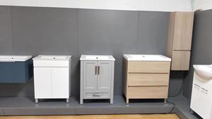 Meuble personnalisé salle de bain mobile bagno in legno lavabo moderno évier d'ébéniste lavabo moderne vanité de salle de bain - Product Image 6