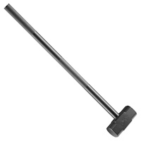 Marteau de gymnastique en acier de 20kg avec revêtement en poudre électrostatique Marteau à manche moleté usiné pour l'exercice à domicile et l'entraînement en salle de sport