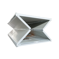 Maisons préfabriquées recyclées personnalisées NANXIANG, maison pliante, bureau pliable, conteneur